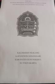 Standar Operasional Informasi Publik Kalurahan Ngalang